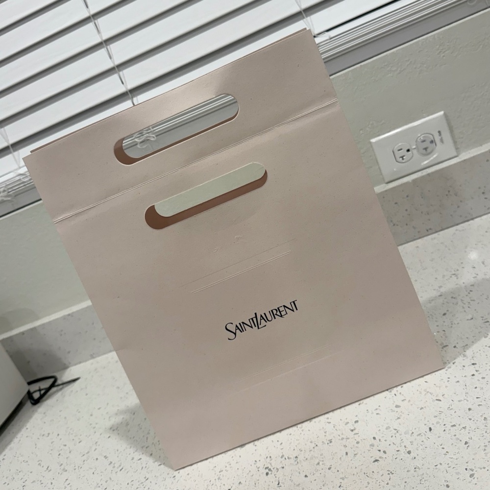YSL shopping bag